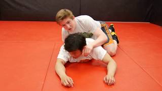 Wrestling TutorialsCrossface Cradle [upl. by Enialedam]