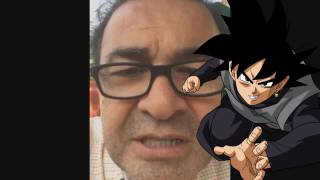 Mario Castañeda haciendo la voz de Goku Black Audio Latino [upl. by Neih500]