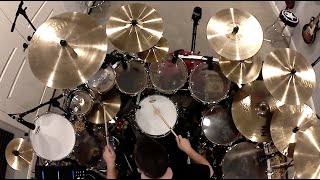 Rush  Cygnus X1 Book II Hemispheres  Drum Cover  HQ Audio  Neil Peart Tribute [upl. by Kristo]