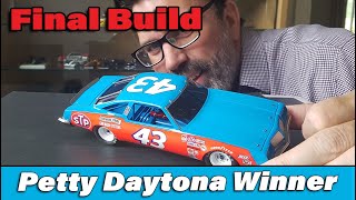 Final Building Salvinos Petty Daytona 500 Oldsmobile [upl. by Zitah]