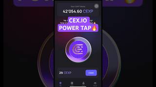 CEXIO Power Tap Easy Mining Project for Fast Coin Rewards [upl. by Inanuah]