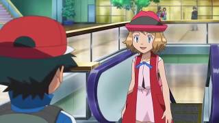 Ash and Serena Kiss Episode 47 English Dub HD [upl. by Alyakim]