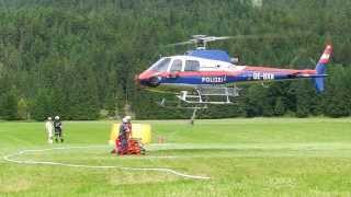 FF Leutasch Hubschraubereinsatz bei Waldbrand [upl. by Brade]