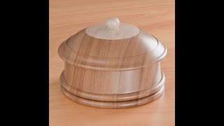 Blender 41  Woodturned Box [upl. by Hulda]