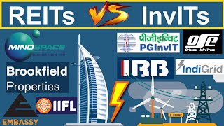 REIT vs InvIT  Real Estate IPO Investing Hindi [upl. by Cnut]