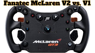 22 Fanatec McLaren V2 vs V1  ClubSport Quick Release im Test [upl. by Yenmor752]