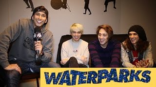 WATERPARKS on Recording Debut Album ‘Double Dare’ w RobertHerrera3 [upl. by Hanley]