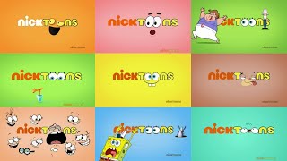 Nicktoons UK 2017 IdentsBumpers Compilation continuitycommentary​ [upl. by Elleynad]