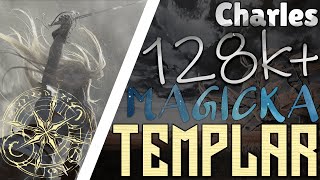 ☀️Magicka Templar  128k DPS PvE Build for ESO  Lost Depths [upl. by Lagas433]