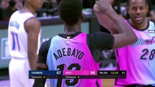 Heat New Jersey’s 🔥🔥 Miami heat vs OKC Thunder  NBA 2021 Full Game Highlights [upl. by Nalrah962]