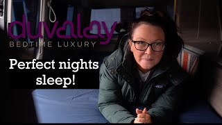 Is this THE BEST Campervan mattress topper Duvalay review [upl. by Dorri]