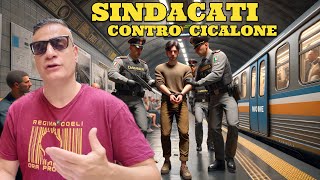 Sindacati contro Cicalone che ferma i borseggi nella Metro [upl. by Simara]