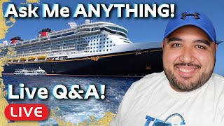 🔴 WE NEED TO TALK Lets Chat Theme Parks amp Disney Cruising Live QampA [upl. by Namie24]