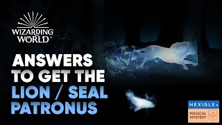 How to get Lion LionessSeal Patronus on Wizarding World Pottermore  Hogwarts Legacy [upl. by Nahtanod762]