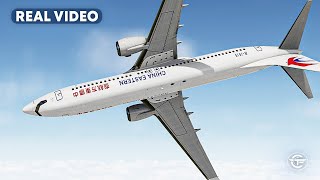 Boeing 737 Crashes in China MidFlight  Heres What Happened On Board With Real Video [upl. by Neyud]