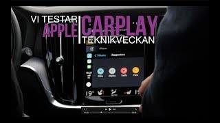 Apple CarPlay  ett andra test [upl. by Ajan]