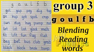 Jolly phonics goulfb Jolly phonics group 3 Phonics group 3 [upl. by Hareehat583]