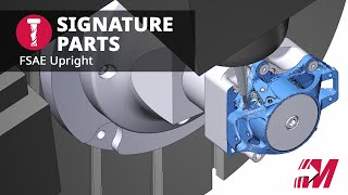 FSAE Upright Series Port Expert Dynamic Rest Roughing [upl. by Lissie]