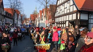 RhedaWiedenbrück 2015  Rosenmontag  Karnevalszug [upl. by Nezam]