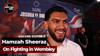 “ITS MY HARDEST FIGHT YET”  Hamzah Sheeraz Boxing Interview [upl. by Tony]