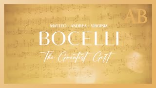 Andrea Matteo amp Virginia Bocelli  The Greatest Gift Official Lyric Video [upl. by Yesdnik882]