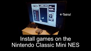 Guide Install games on the NES Classic Mini using hakchi2 [upl. by Petromilli]