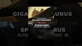 Giganotosaurus prologue VS Spinosaurus JP3 giganotosaurus spinosaurusgen2 jurassicworld [upl. by Niwrud]