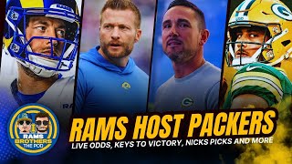 RAMS VS PACKERS PREVIEW Darious Williams ACTIVE Will Rams Find a Way to Win Heading Into Bye [upl. by Xet]