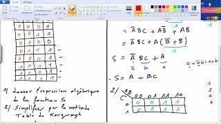 logique combinatoire  Exercice corrigé 4 [upl. by Dillon76]