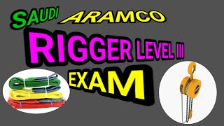 saudi aramco rigger level 3 exam questions and answers [upl. by Repsihw]