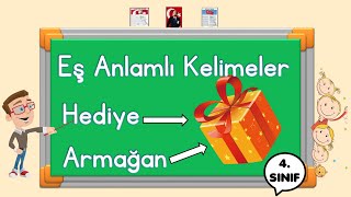 4 Sınıf  Eş Anlamlı Kelimeler [upl. by Nella]