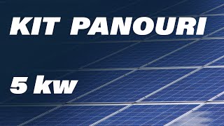 CÂT COSTĂ UN KIT DE PANOURI FOTOVOLTAICE DE 5 KW [upl. by Whitnell]