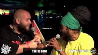 Yaniss Odua Interview for Party Time at reggae Sun Ska 2013 [upl. by Eruza]