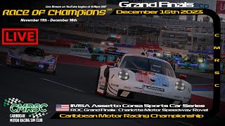 Live l Round 6 l American Grand Prix at Charlotte l 2023 CMRSC Race of Champions 23 Grand Finals [upl. by Ettecul159]