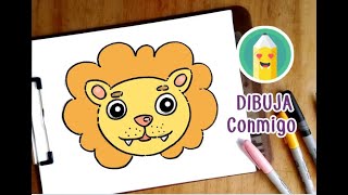 Como Dibujar un Leon Kawaii ✨ Dibujos para Dibujar Facil [upl. by Notsirb]