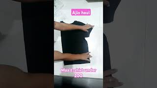 Ajio haul max tshirt review fashiontrends fashion video trendingshorts ajioofferstoday [upl. by Alexandr]