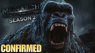 Monarch Season 2 Confirmed Kong Skull Island Ghidorah 😳 [upl. by Eerot118]