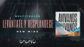 LEVANTATE Y RESPLANDECE  NEW WINE SECUENCIA MULTITRACKS  TRACKS CENTRAL [upl. by Sekyere]