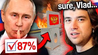 PUTIN WINS Russias Rigged Election But at what cost 🇷🇺 [upl. by Aihsenyt]