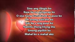 Mahal Ko O Mahal Ako – Kz Tandingan Lyric Video [upl. by Elocn789]