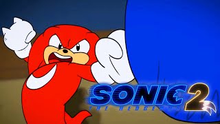 SONIC MOVIE 2 TRAILER ANIMATION Knuckles [upl. by Orvil]