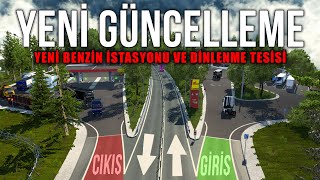 KOŞŞŞ  DUİSBURG  CALAİS YOLU DEĞİŞTİ  YENİ BENZİN İSTASYONU EKLENDİ  ETS2MP [upl. by Aisylla]