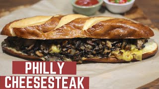 Vegan Philly Cheesesteak Recipe 🔥 [upl. by Hartzel]