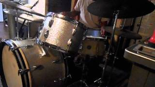 1965 Slingerland drums with 1941 gretsch snare [upl. by Berstine]