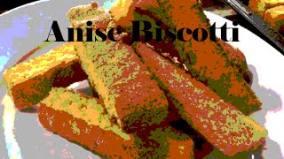 DELICIOUS Anise Biscotti [upl. by Yllak]