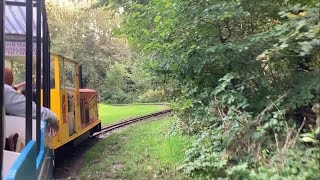 Riding the Shibden miniature railway [upl. by Arney]