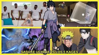 Te Resumo la Batalla de Sasuke vs Los 5 Kages Naruto Shippuden Capitulos 176205 [upl. by Uzzi517]