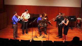 Concert Etude Brass Quintet  Goedicke arr Nagel [upl. by Oninotna]