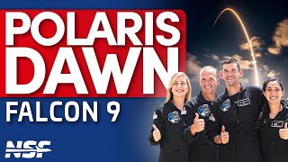 SpaceX Launches Polaris Dawn  First Commercial Spacewalk Crew [upl. by Agon]