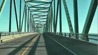 AstoriaMegler Bridge to OREGON Driving across [upl. by Aryk441]